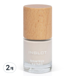 Inglot Natural Origin Nail Polish 8ml, 001 FRESH START, 2 pcs. beige