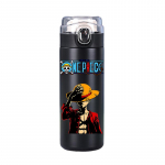 400 ml Anime &uuml;hes t&uuml;kis tr&uuml;kitud termospudel, roostevabast terasest kruus, lekkekindel vaakumkolb termokohv tee piima veepudel