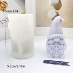 1 tk Habep&auml;kapiku j&otilde;ulukuuse k&uuml;&uuml;nlavormid Hoiavad lumehelbeid J&otilde;uluvana Kipsseebist Silikoonvormid Inimese &scaron;okolaadist kingituste peokaunistus