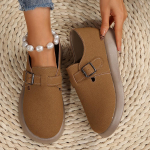 Moodsad Retro 2024 Uued Pehme Tallaga Mugavad Lamedad Laisad Slip-on Kingad 36 pruun