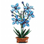 Linna loovus Kimp Lill Cymbidium Faberi Bonsai Potitaim Kodukaunistus Ehitusklotsid Klotsid Laste M&auml;nguasjad