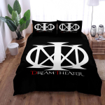 Dream Theater Ikooniline Tekikott Komplekt King Queen Double Full Twin Single Suurusega Voodipesu Komplekt EU single(135x200cm) black