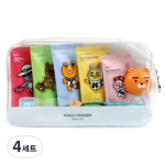 Minis Kakao Friends travel toiletries, 4 sets gray