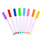 8/12 tk Veeslahustuvad kriidimarkerid LED-tahvlid Kunst k&auml;sit&ouml;&ouml; Sujuv pealekandmine Paks 8pcs