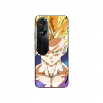 Coque pour Oppo A58 Dragon ball z sangoku Cheveux blonds Maniacase