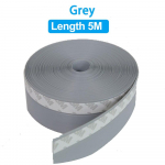 5M ukse p&otilde;hja tihendi riba ilmastikuakna kummitihend tuulekindel tolmu isekleepuv ukse tuuleklaasi tihenduslint 35mm*5m