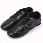 34-46 PU-nahast naiste dž&auml;ssjalatsid Naiste tantsukingad Damen Schuhe Disain Pehme n&ouml;&ouml;riga Lady Praktika&otilde;petaja Balleti Jazz Balletijalatsid 34 must