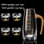 Teemantl&otilde;ikega kristallist lik&ouml;&ouml;riklaaside komplekt veinidosaatoriga, viinapitsi, veiniklaasid, viski, kanged joogid, sake, br&auml;ndi, teetass