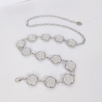 Saadaval Four Seasons Uus v&ouml;&ouml; naiste nahast mood Mitmek&uuml;lgne teksap&uuml;ksid v&ouml;&ouml;kaunistus seeliku, &uuml;likonna, kampsuni v&ouml;&ouml;kohaga 105cm