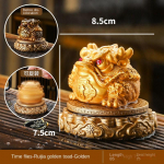 P&ouml;&ouml;rlev Kuldne Konn Teepets K&otilde;rge Temperatuur Vee V&auml;rvi Muutev Kodu Kaunistus Laua Kaunistused Kung Fu Tee Tarvikud