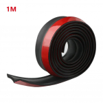 Auto v&auml;lisliistud Auto vahetus 1M 2,5M 60mm laius kummiriba auto esikaitseraua huule auto huuleseeliku kaitse