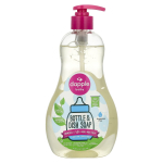 Dapple Baby, n&otilde;udepesuvahend ja n&otilde;udepesuvahend, l&otilde;hnastatud, 16,9 fl oz (500 ml) white