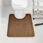 U-kujuline vannitoa p&otilde;randamatt Tualetimatt Libisemisvastane vannitoamatt Imav vannimatt Kodukaunistus 50cm x 60cm