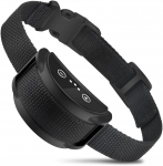 Koerte treenimiskaelarihm p&otilde;rutusteta, kahjutu ja ohutu heli vibratsiooniga lemmiklooma haukumisvastane seade, USB laetav igas suuruses koertele must