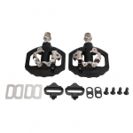 Kahepoolse platvormiga mitmeotstarbeline pedaal SPD m&auml;gijalgratta suletud klambrita pedaalide jaoks