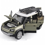 1/18 Land Rover Range Rover linnamaastur sulamist automudel Esiratta juhtimine Multifunktsionaalne maastikus&otilde;iduki automudel Heli ja kerge laste m&auml;nguasi kingitus roheline