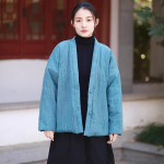 Johnature Naiste Vintage N&ouml;&ouml;biga Talvemantlid &Uuml;hev&auml;rvilised Pluss Puuvill Hiina Stiilis Naiste Mantlid One Size