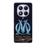 Coque Xiaomi Redmi Note 14 Pro 5G OM logo bleu et dor&eacute;e stade Maniacase