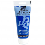 Peinture Acrylique - P&eacute;b&eacute;o - Studio - Bleu Phtalocyanine - 100 ml - Satin&eacute;