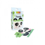 Kit d&eacute;coration azyme - Panda - Blanc - Mixte - Enfant - Design cake Panda