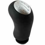 POMMEAU DE VITESSE CHROME MATE 5 VITESSES pr&eacute;vu RENAULT CLIO 3 KANGOO 2 MEGANE 2 SCENIC 2 DACIA DOKKER DUSTER LODGY LOGAN SANDERO