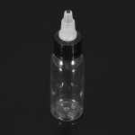 30ml New White Twist Cap Plastic Tattoo Ink Pigment Makeup Clear transparent Bottle(5Pcs)
