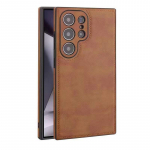 Premium nahast telefoni&uuml;mbris Samsung Galaxy S25 Ultra S24 S23 jaoks, veisenahast retro premium nahast Samsungi telefoni kate Galaxy S25 Plus