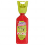 Peinture Diam's 3D 37 ml Brillant Rouge profond punane