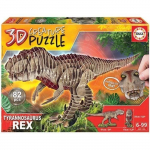 Puzzle 3D T-Rex - EDUCA - Animaux - Mixte - 82 pi&egrave;ces mitmev&auml;rviline