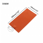 5V 12V 24V 220V silikoonist soojenduspadjad Universaalne mootorisoojendus auto &otilde;livanni soojendusmatt soojendusega voodiplaadi soojendustarvikud 5V-20*10cm