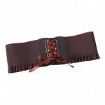 Korsett v&ouml;&ouml;rihm naistele N&ouml;&ouml;ritud Seotud Waspie Elastne lai v&ouml;&ouml; kleitidele Halloweeni piraadikost&uuml;&uuml;mi aksessuaar punane