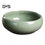 Kauss Lootose Istutusn&otilde;u Keraamiline Retro Lootose Kauss H&uuml;droponiliste Taimede Hoidja &Uuml;hev&auml;rviline Glasuur Lillepott Veealustele Taimedele Nartsissi Kauss Lootos heleroheline v&auml;rv