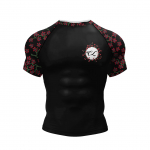 Isikup&auml;rane Populaarne Disain Sublimatsioon L&uuml;hikeste Varrukatega Must No Gi BJJ Jiu Jitsu Rashguard V&otilde;itlus BJJ Mma Rash Guard S&auml;rgid Meestele M