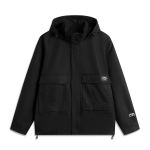 Li Ning Spordielustiili Seeria Kirjaga &Uuml;hev&auml;rviline Kapuutsiga Lukuga Mitmek&uuml;lgne V&auml;litingimustes Jalgrattas&otilde;iduks Fitness Ronimiseks Pikkade Varrukatega Tuulejakk AFDUB41-5 XL