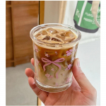 Kawaii V&ouml;&ouml;rihmaga Klaasist Tassid Tumbler Esteetiline Armas korea Lillekruusid J&auml;&auml;kohvi, Mahla, &Otilde;lle, Piima, Tee Klaaside Tass Kauss T&uuml;drukule 350-450ml