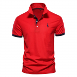 Suvine l&uuml;hikeste varrukatega T-s&auml;rk meestele, tikitud s&auml;rk, s&auml;rk, t&ouml;&ouml;riided, poolpikad varrukad, hirvepruun XXL