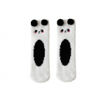 Talvisokid Mood Cartoon Coral Thickened Palus keskmised sokid One Size khaki