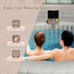 Tub Table Tray SPA Drink Holder Accessories 3 in 1 Waterproof Phone Stand Side