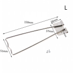 Fotoraam, metallist tugipilt Large h&otilde;be
