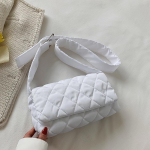 Talvine rombi nailonist &otilde;lakott Moodne Sapce puuvillane &uuml;hev&auml;rviline klapiga allapoole p&otilde;ikkott 25x6x14cm