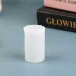10 tk 33x54 mm plastpurgid t&uuml;hjad pudeli tihendiga kile&uuml;mbrised kanistrid konteinerid must