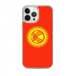 Coque T&eacute;lephone Drapeau Kirghizistan &ndash; iPhone 13 Pro Max