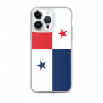 Coque iPhone &ndash; mitmev&auml;rviline &ndash; Drapeau Panama &ndash; Souple &ndash; &uuml;hilduv iPhone 14 Pro Max