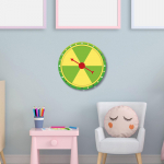 Wheel with Wall Mount, Portable, Erasable, Easy to Use, Ideal for Promotional Activities And Style A