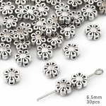 10-50 tk sulamist s&uuml;dame liblikas ripats amuletid kestad lehed helmed meisterdamise k&auml;ev&otilde;rude jaoks ehete leidmine 6.5mm 30pcs