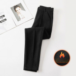 K&otilde;rge v&ouml;&ouml;kohaga villasegup&uuml;ksid naistele talvepaksu pluusse voodriga harem Pantalones kontoris vabaaja soe pahkluuni ulatuv villane spodnie L