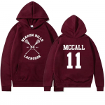 Teen Wolf Hoodie Beacon Hills Stilinski 24 Lahey McCall Pullover Telesaade Kapuutsiga dressipluus Kapuutsiga Hip Hop Pusad T&auml;navar&otilde;ivad Top S