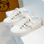 Moodsad sandaalid rihmaga kingad naistele V&auml;lispl&auml;tud Valged naiste sussid L&otilde;uend K&otilde;rge kvaliteet 2024 Trend Veekindel Eva Luksusking 35