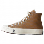 Kith x Converse Chuck 70 High Tannin Monogram Unisex tossud Egret A01623C 39.5