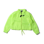 Nike Air Coach naiste &uuml;ler&otilde;ivaste jope fluorestseeruv-kollane CU5545-702 XL